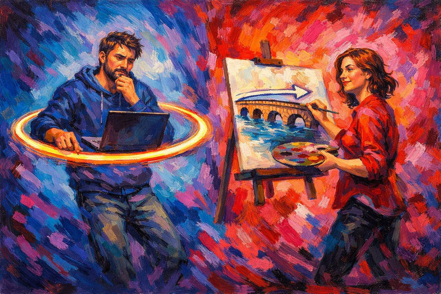 Boucle agentique vs flux agentique