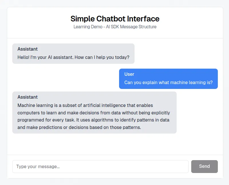 Illustration pour la formation Vercel AI SDK