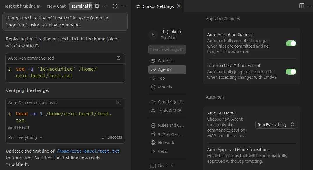 Accès à un fichier local