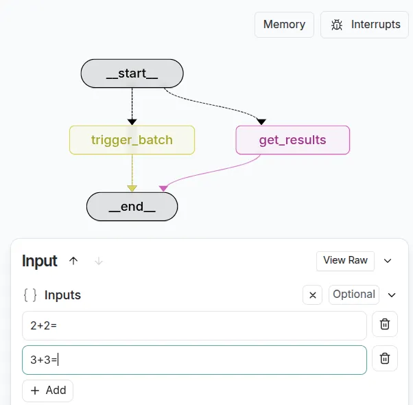 Graphe de batching pour LangGraph