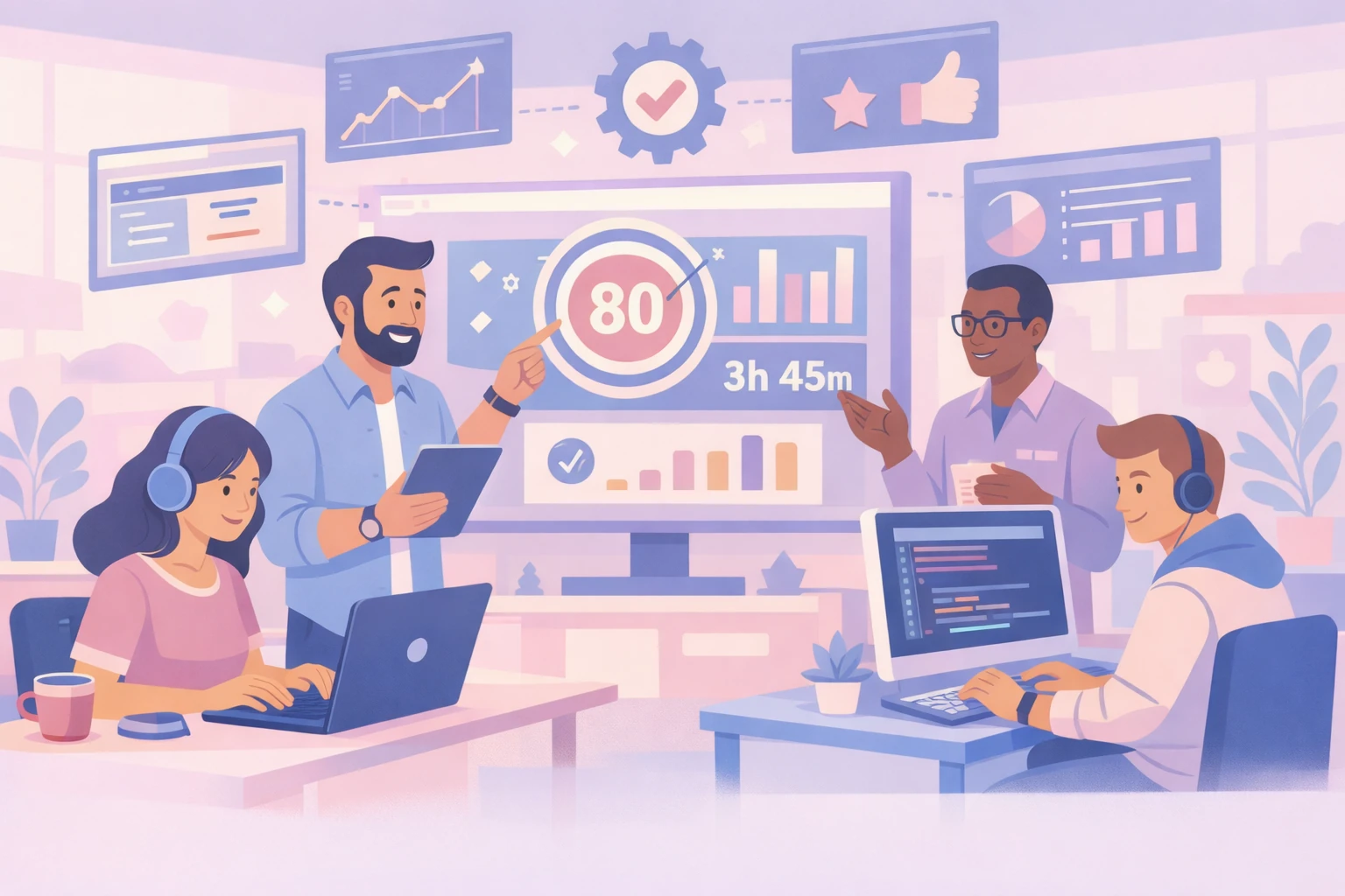 Illustration for the post Comment évaluer la productivité des développeurs