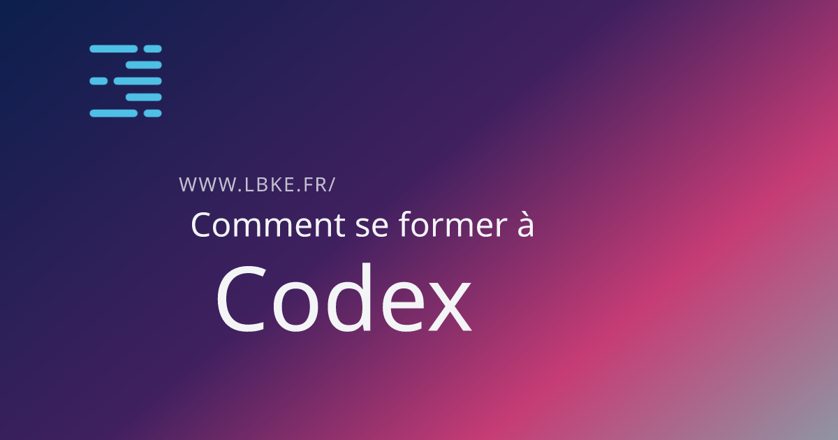 Illustration pour l'article Formation Codex en autonomie : les ressources officielles