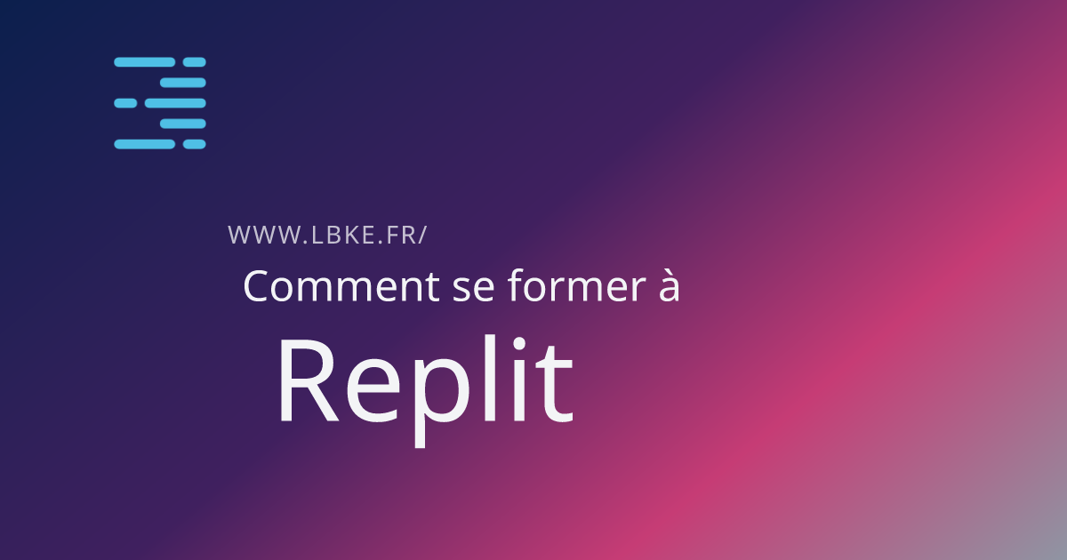 Illustration pour l'article Se former à Replit, la plateforme de vibe coding agentique